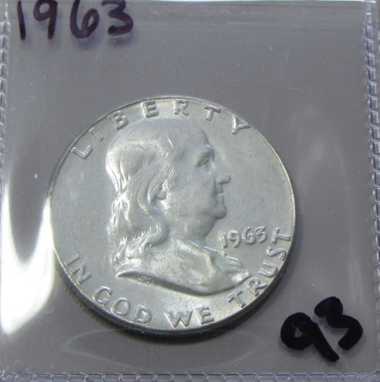 1963 FRANKLIN HALF