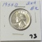 1955D Washington Silver Quarter BU