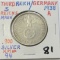 1938A Germany 5 ReichsMark 