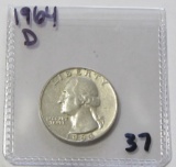 1964-D SILVER QUARTER