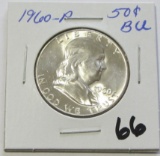 1960 Franklin Half Dollar BU