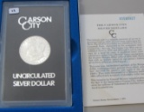 $1 1883-CC CARSON CITY MORGAN GSA WITH BOX AND PAPER