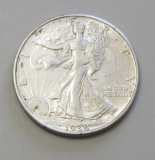 1938-D Walking Liberty Half Dollar XF+/AU Key Date
