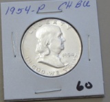 1954-P Franklin Half Dollar BU