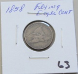 1858 Flying Eagle Cent 
