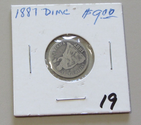 1877 SEATED DIME