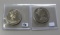Lot of 2 - 1994 Gibraltar Crown First Man on the Moon 