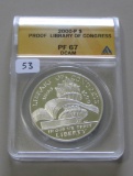 2000-P Silver Proof $1 Library Of Congress ANACS PF67DCAM