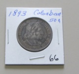 1893 Colombian Commemorative Silver Half Dollar