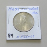 1967-S Switzerland Silver 5 Francs BU