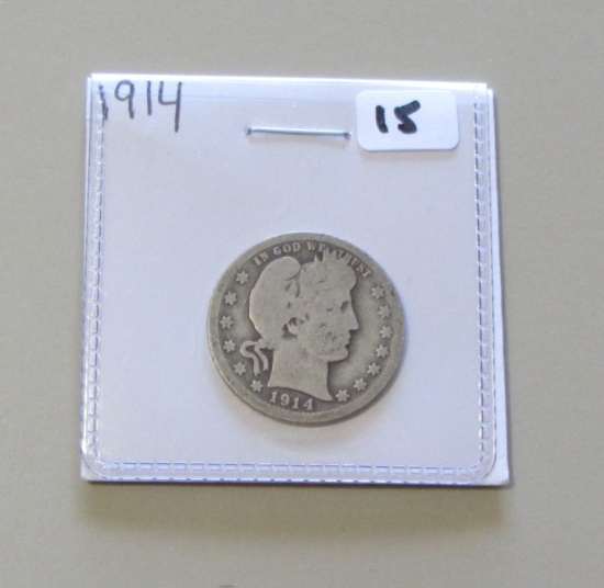 1914 BARBER QUARTER