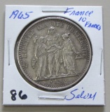 1965 France Silver 10 Francs