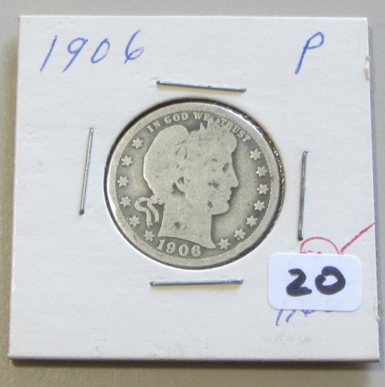 1906 BARBER QUARTER