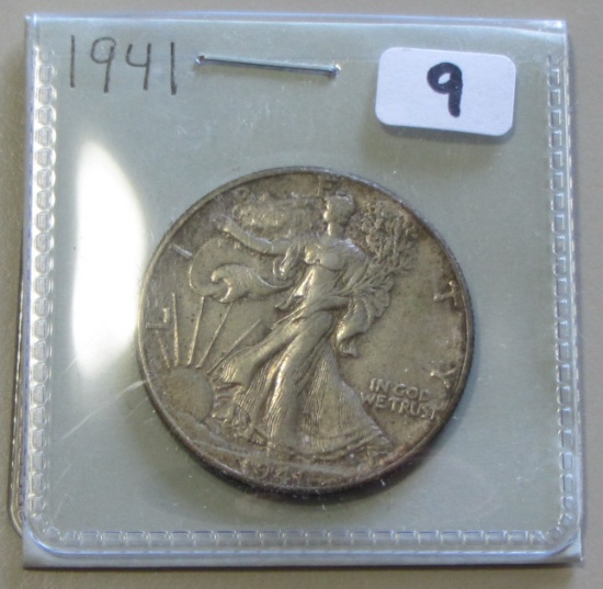 1941 WALKING LIBERTY HALF