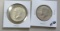 1964 AND 1966 SILVER KENNEDY HALF