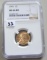 1941 WHEAT CENT NGC MS 66 RED