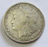 1896-O MORGAN SILVER $1