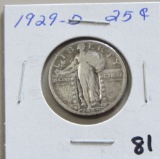 1929-D Standing Liberty Quarter