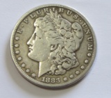 $1 1883-S MORGAN SILVER DOLLAR