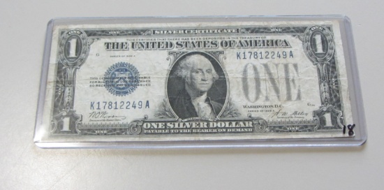 $1 1928 FUNNY BACK SILVER CERTIFICATE