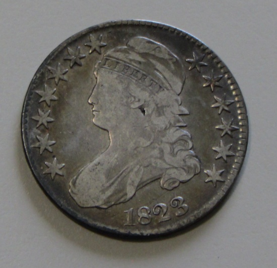 CAPPED BUST HALF DOLLAR 1823