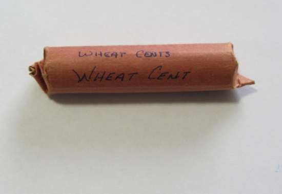 ROLL OF CIRCULATED WHEAT CENTS