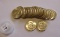 BRILLIANT UNCIRCULATED 20 COINS 1963-P ROLL OF FRANKLIN HALF DOLLARS THERE