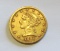 $5 1897-S GOLD HALF EAGLE