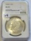 $1 1884-O MORGAN NGC MS 65