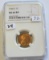 1946-S WHEAT CENT NGC MS 66 RED