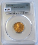 1937-S WHEAT PCGS 64