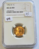 1952-D WHEAT NGC 66