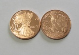 LIBERTY 1 OUNCE COPPER ROUND