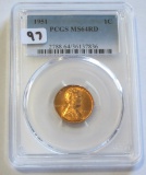 1951 WHEAT PCGS MS 64