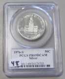 1976-S SILVER KENNEY HALF PCGS PROOF 69