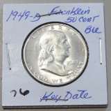 1949-D Franklin Half Dollar BU - Key Date