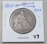 1835-O Seated Liberty Half Dollar