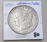 1891 Morgan Dollar 