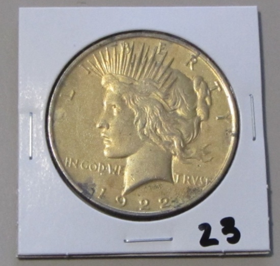 1922 PEACE DOLLAR