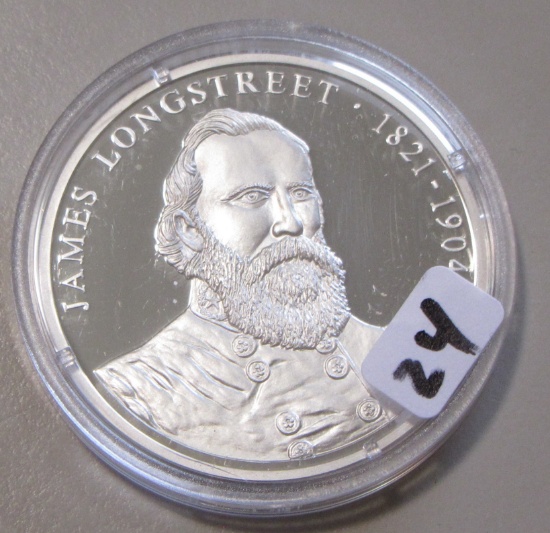 .999 FINE SILVER CIVIL WAR 20 GRAMS PROOF