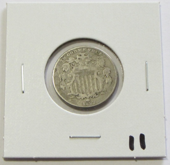 1882 SHIELD NICKEL