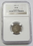 1859 BETTER DATE INDIAN HEAD NGC XF40