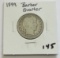 1899 BARBER QUARTER