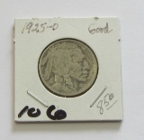 1925-D BUFFALO NICKEL