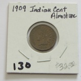 1909 INDIAN HEAD CENT