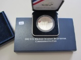 2002 SILVER MILITARY BICENTENNIAL PROOF $1