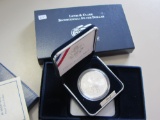 LEWIS AND CLARK SILVER COMMEMORATIVE $1 PROOF