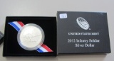 2012 INFANTRY SILVER $1