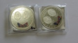 2 - American Mint - Civil War Battle - Our Heroes and Our Flags Proof Coin