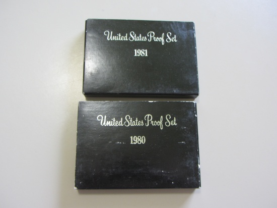 1980 1981 PROOF SET